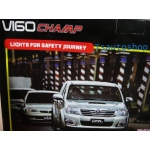 ฝาโครเมี่ยม ครอบไฟตัดหมอก สปอร์ตไลท์  ใส่โตโยต้า ไฮลัค วีโก้ แชมป์ Toyota Hilux vigo champ 2011